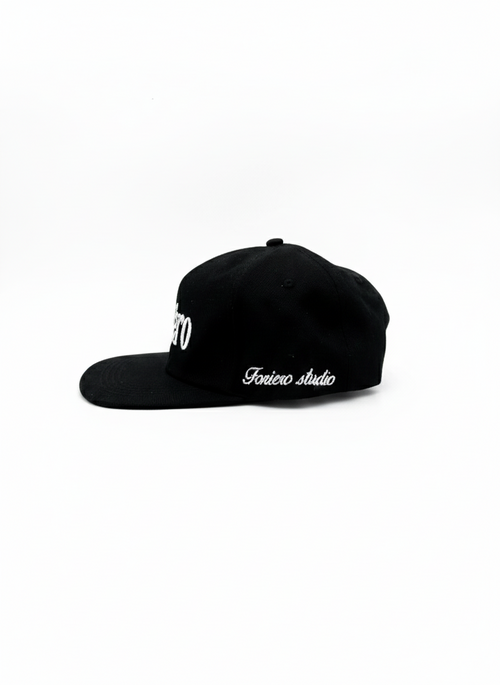 "THE SUN" hat black Foriero