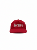 "THE SUN" hat red Foriero