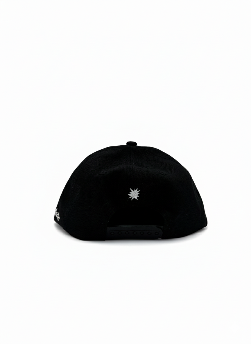 "THE SUN" hat black Foriero